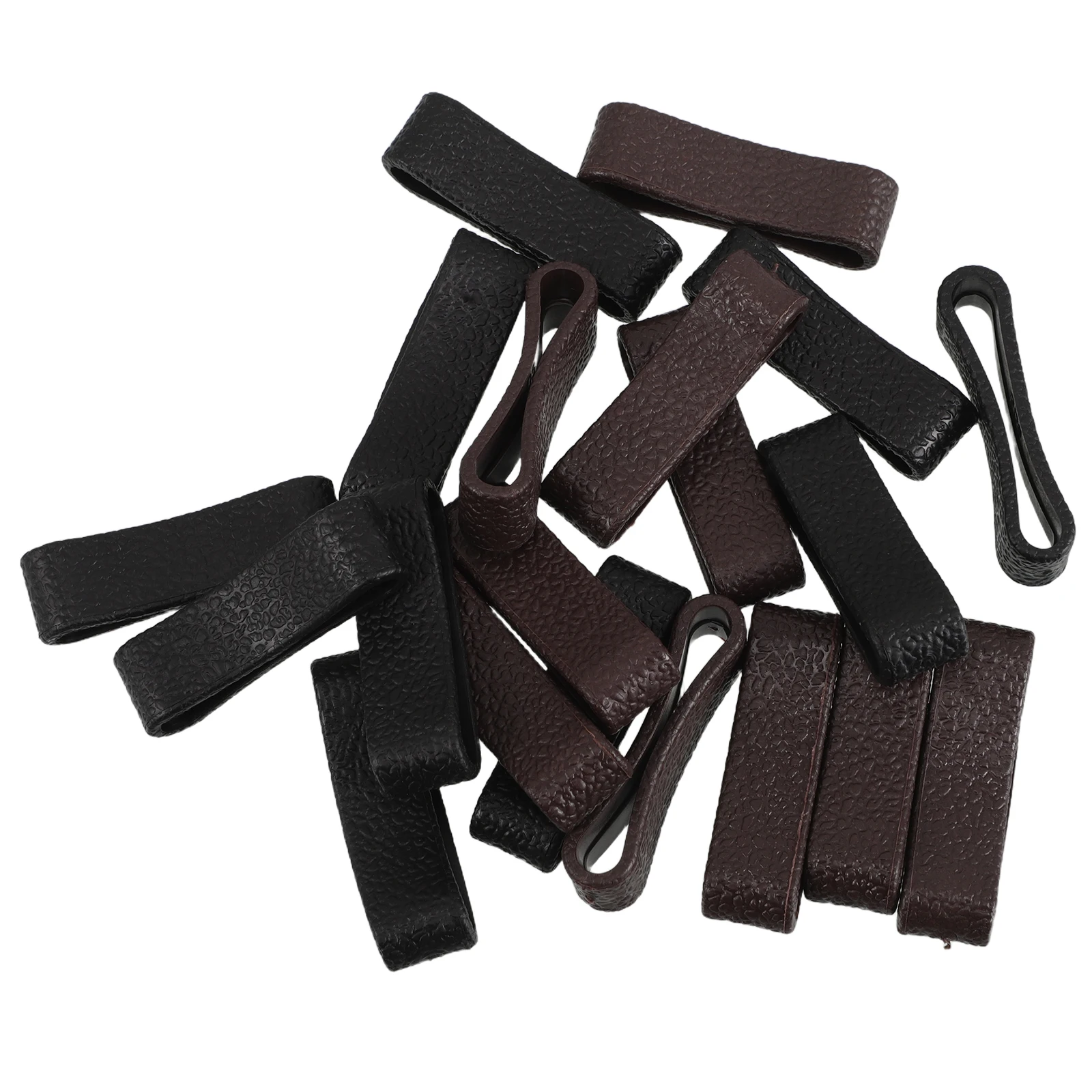 

20pcs Accessories Fake Waist Belt Loop Keeper Unisex Adjustable Durable Replacement Strap Holder For Daily Wear Business