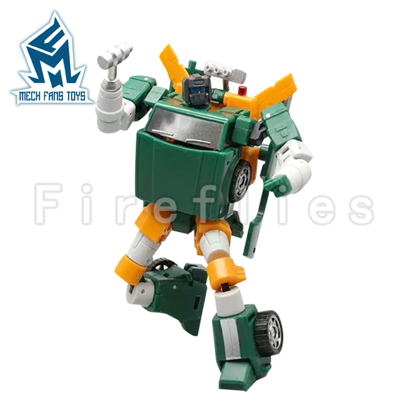 10.6cm Mech Fans Toys MFT Transformation Robot Action Figure MF-53 Trailer Anime Collection Model Toy For Gift