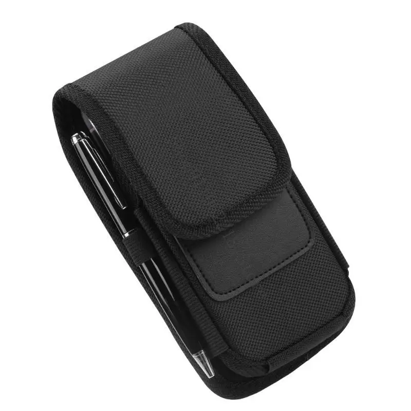 

Phone Holsters Nylon Cell Phones Belt Holder Carrying Case with Belt Clip 066F