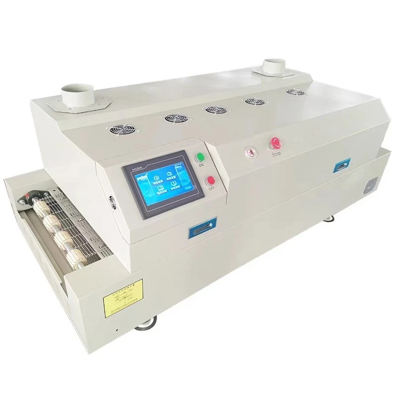 Desktop reflow soldering machine, high temperature lead-free reflow furnace