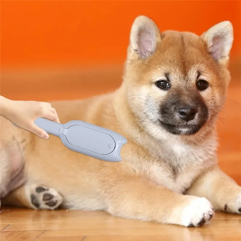 Rolo de fiapos extra pegajoso para animais de estimação, removedor de pelos de gatos com alça ergonômica, rolo de pelos de cães, fornecimento para animais de estimação
