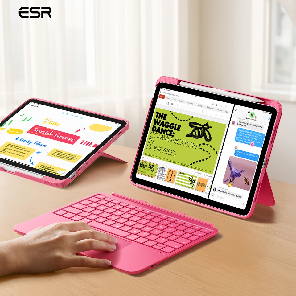 ESR iPad 11th (A16) 2025 Ultra-Light Magnetic Detachable Keyboard