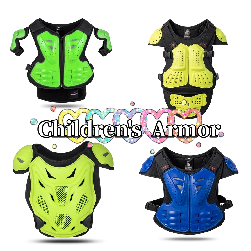 

Бронежилет, детский протектор для мальчиков и девочек, мото бронежилет, гоночный детский защитное снаряжение для мотокросса