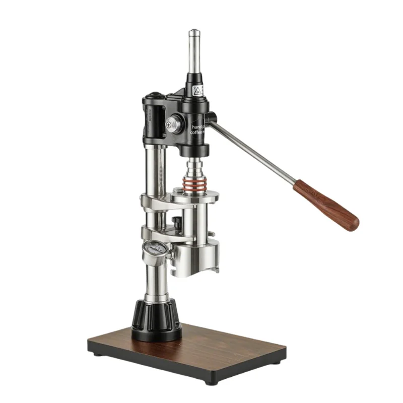 Neuer [Professioneller] Manueller Espresso-Kaffeebereiter |   Kommerzieller/Privater/Außenbereich-Gebrauch |   Druckprofilierungshebel |   Tragbarer Edelstahlbehälter