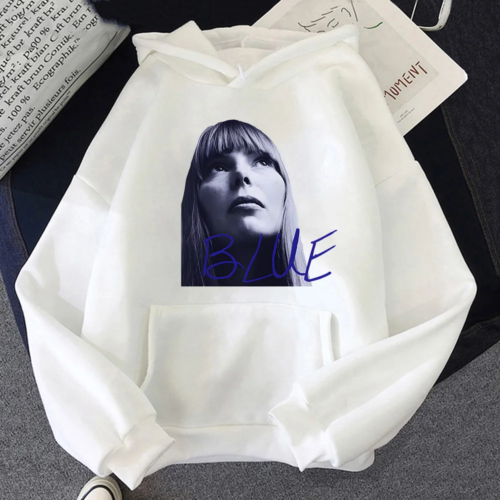 Joni Mitchell Hoodies for Autumn/Winter Hip Hop Comfortable Sweatshirt Long-sleeved Fleece Clothing Sudaderas Fashion Pullovers