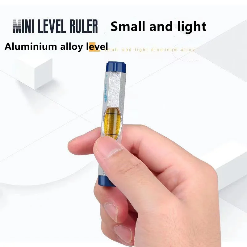 Imagem -04 - Mini Linha Suspensa Nível de Bolha Nível de Liga de Alumínio Nivelador de Corda Portátil Linha Precisa Pendurada Ferramentas de Medição Doméstica