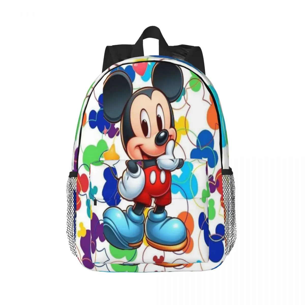 Mickey Mouse For Girls Boys Large Capacity Student Backpack Lightweight waterproof Backpack 15inch