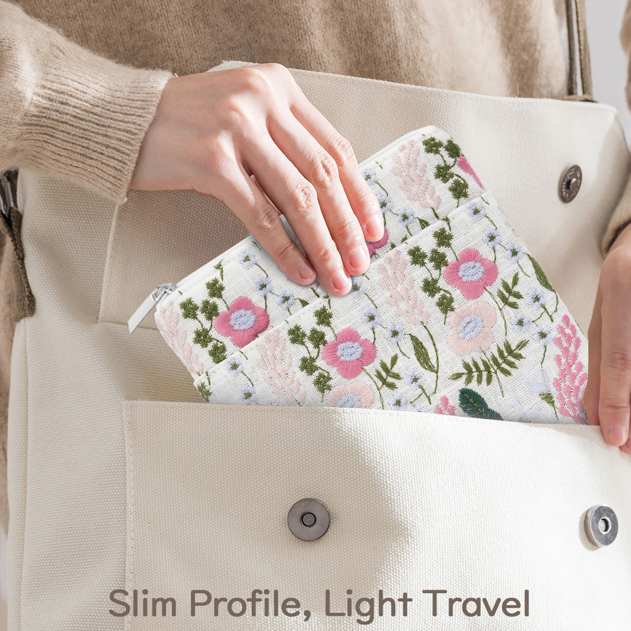 Capa protetora para leitor eletrônico Kindle/Kindle Oasis/Kobo de 6 ", manga acolchoada com margaridas bordadas para Kindle Paperwhite de 7"