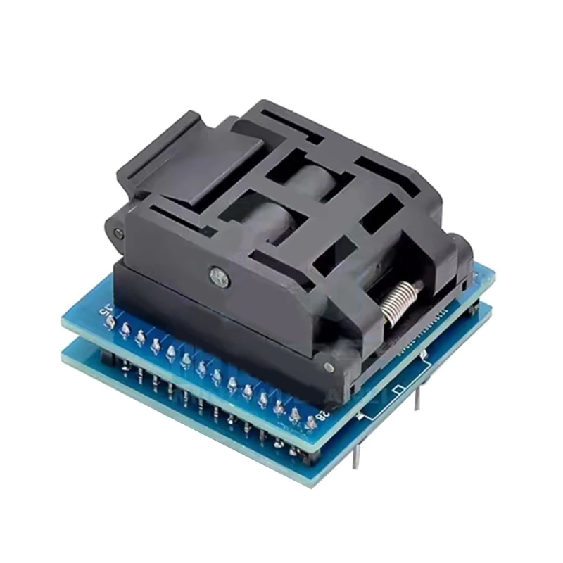 

Durability TQFP32 To DIP28 Adapter Converters Seats, Chip Test Socket For Electronics Engineers And Enthusiasts