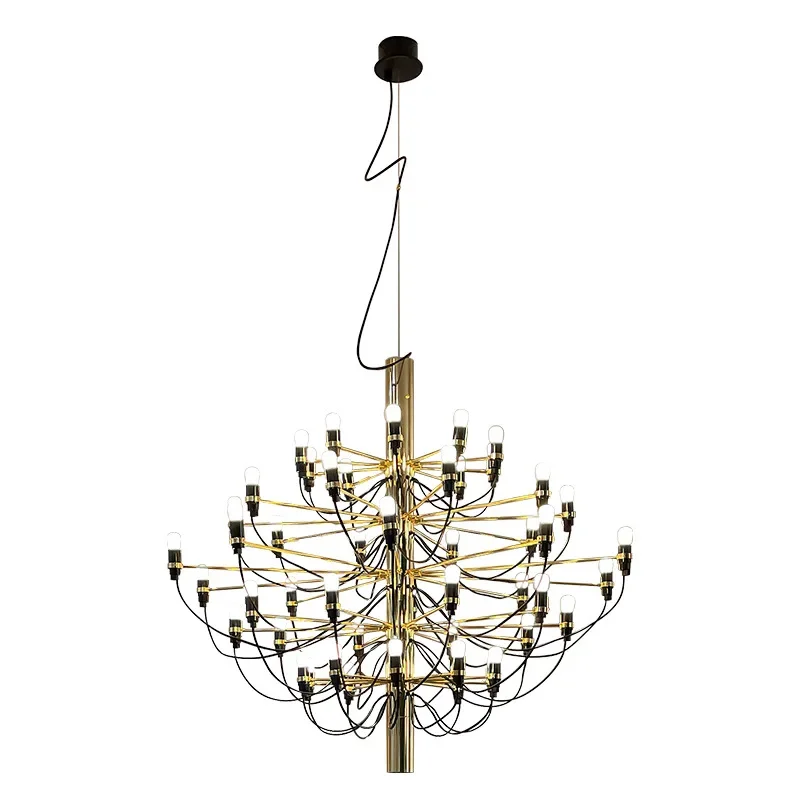 Luce per frutta di mezza estate French flos 2097 Villa italiana sospesa loft duplex soggiorno