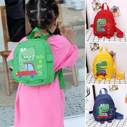 Children Cute Cartoon Dinosaur School Bags Anti-lost Backpacks Toddler Rucksack Kindergarten Schoolbag