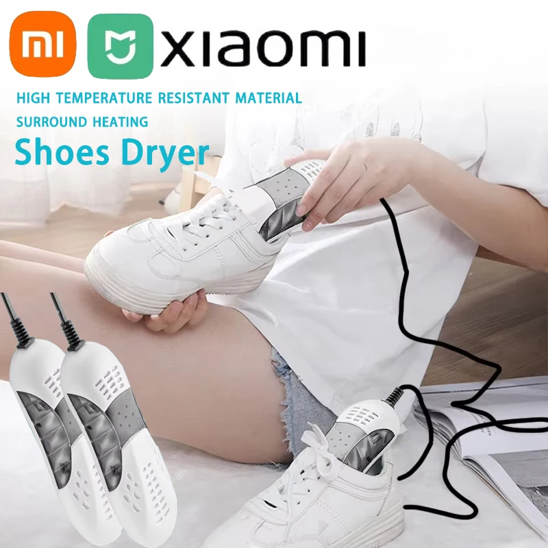 Xiaomi-Sèche-chaussures électrique pour bottes, désodorisant avec appareil de désaquarelle à la chaleur, chauffe-pieds, élimine les odeurs, séchage UV, nouveau