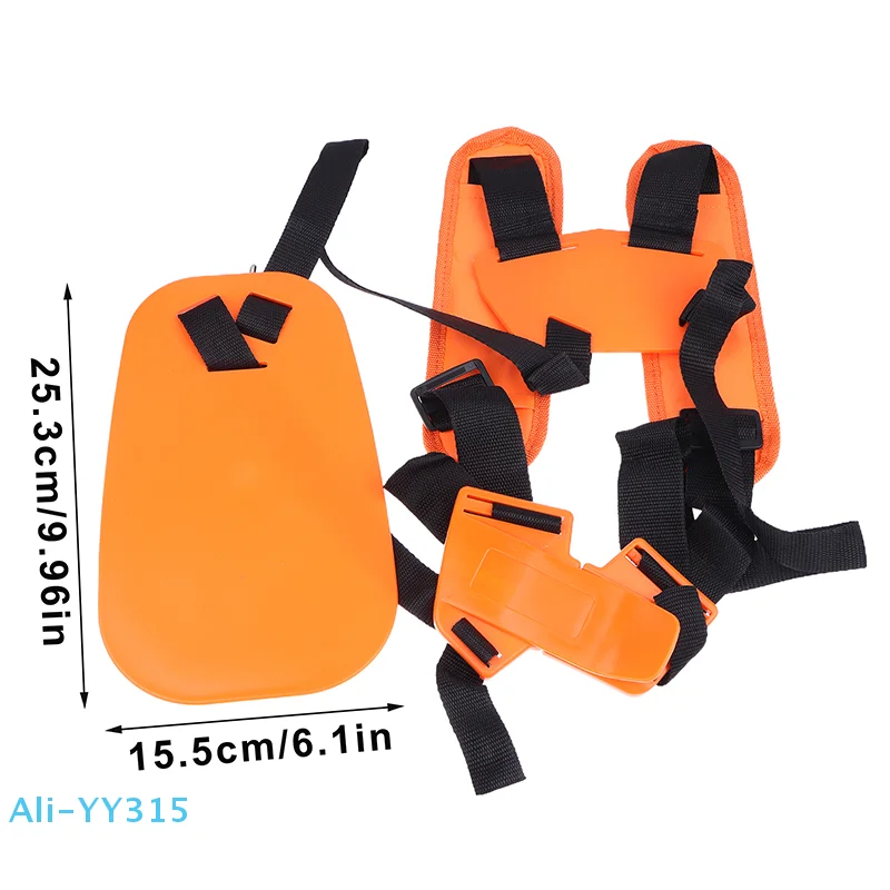 

【Y】Brush Cutter Shoulder Strap Double Shoulder Nylon Harness Belt For Trimmer Lawn Mower Brush Cutter Garden Pruner