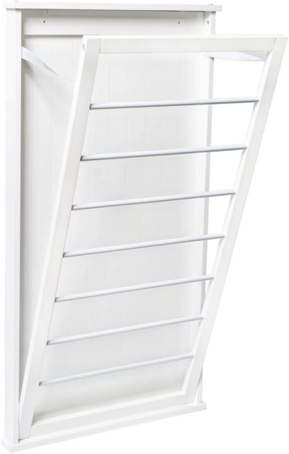 Honey-Can-Do DRY-04445 Large Wall-Mounted Drying Rack, White