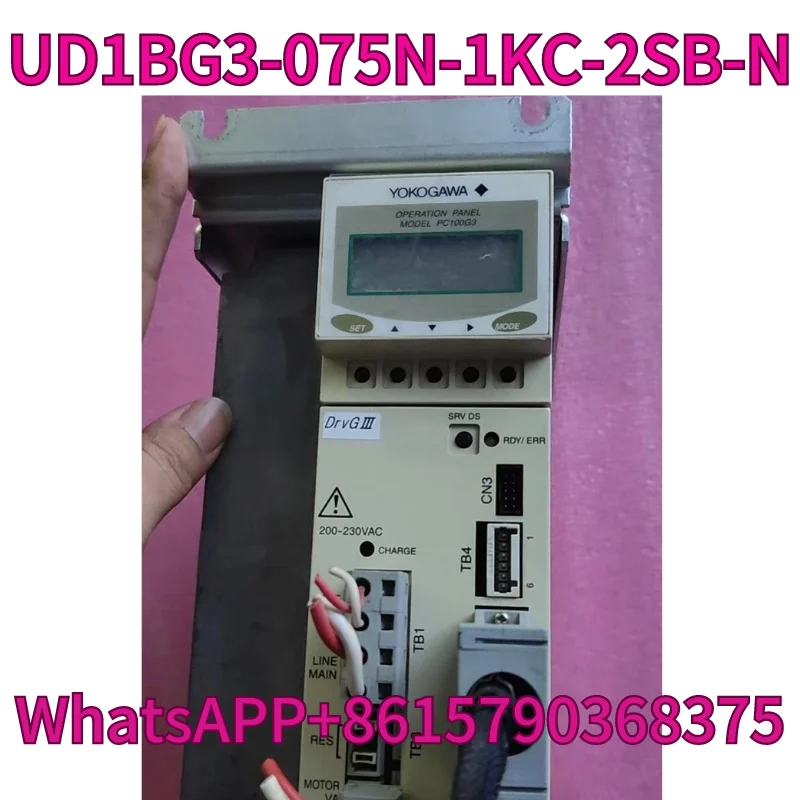 The second-hand UD1BG3-075N-1KC-2SB-N servo driver function is intact