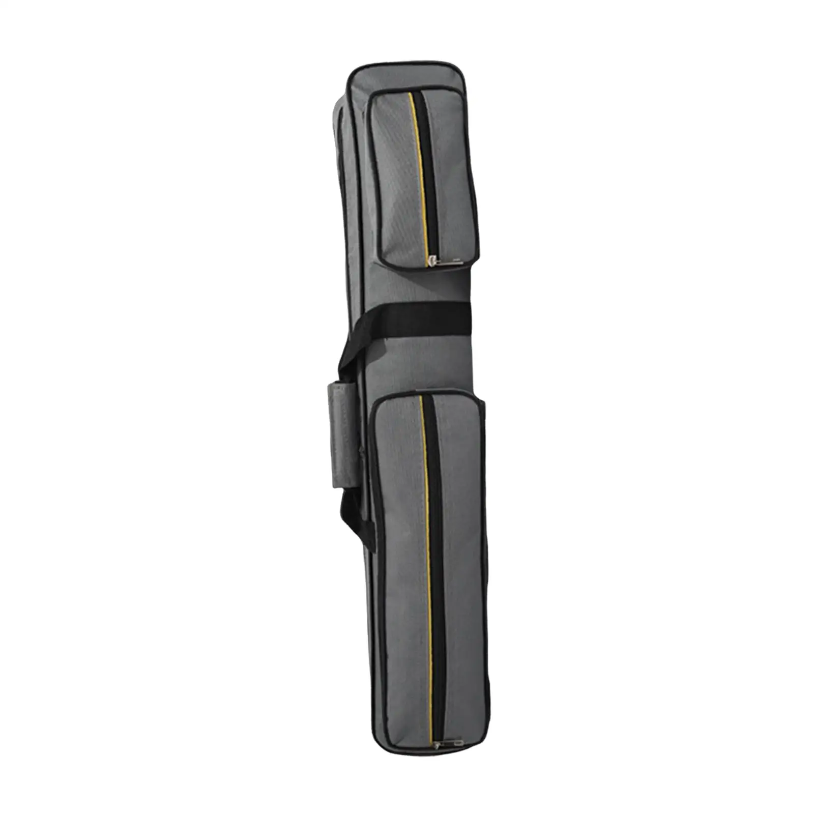 حقيبة تخزين فلوت الخيزران المحمولة، جيب بسحاب، ملحق أنيق وخفيف الوزن مع مقبض، حقيبة بلياردو لحمام السباحة #4