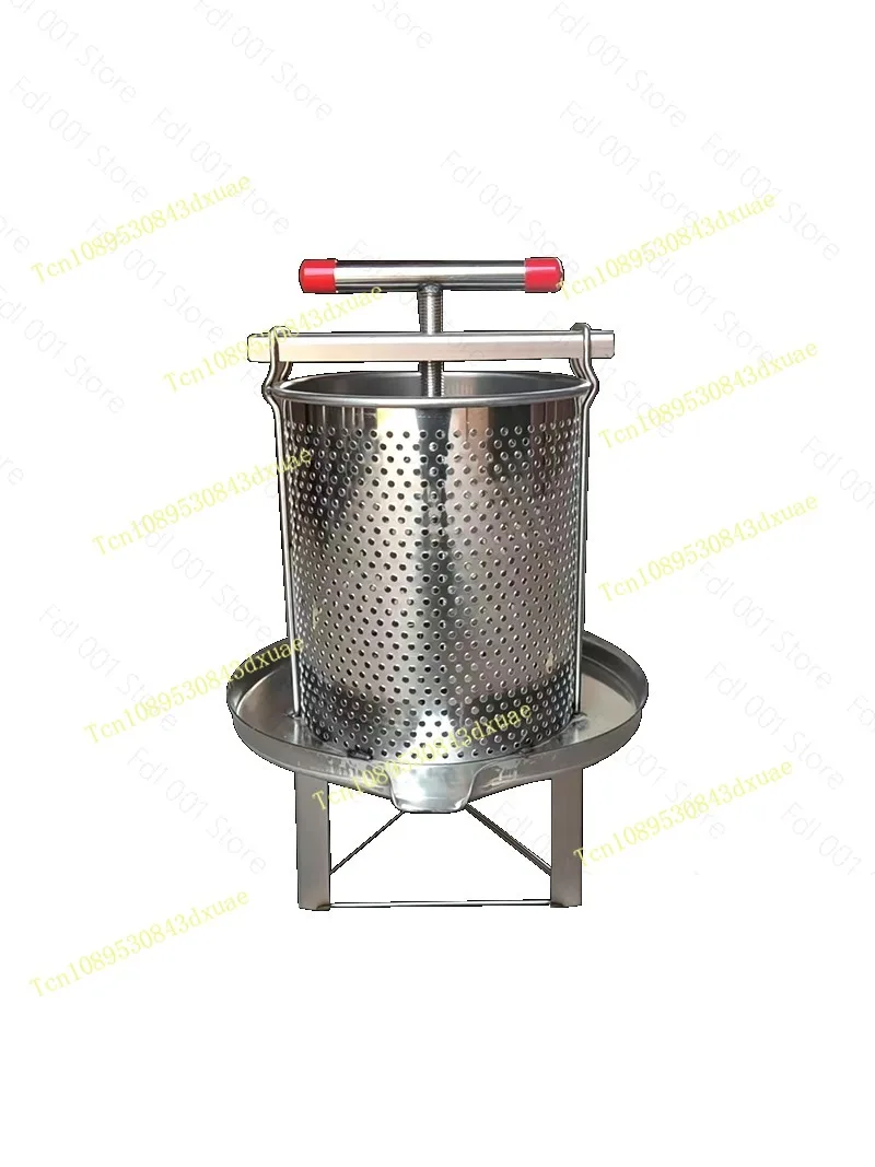 Stainless steel press, honey press, manual wax press, commercial small juicer, fruit and vegetable juicer