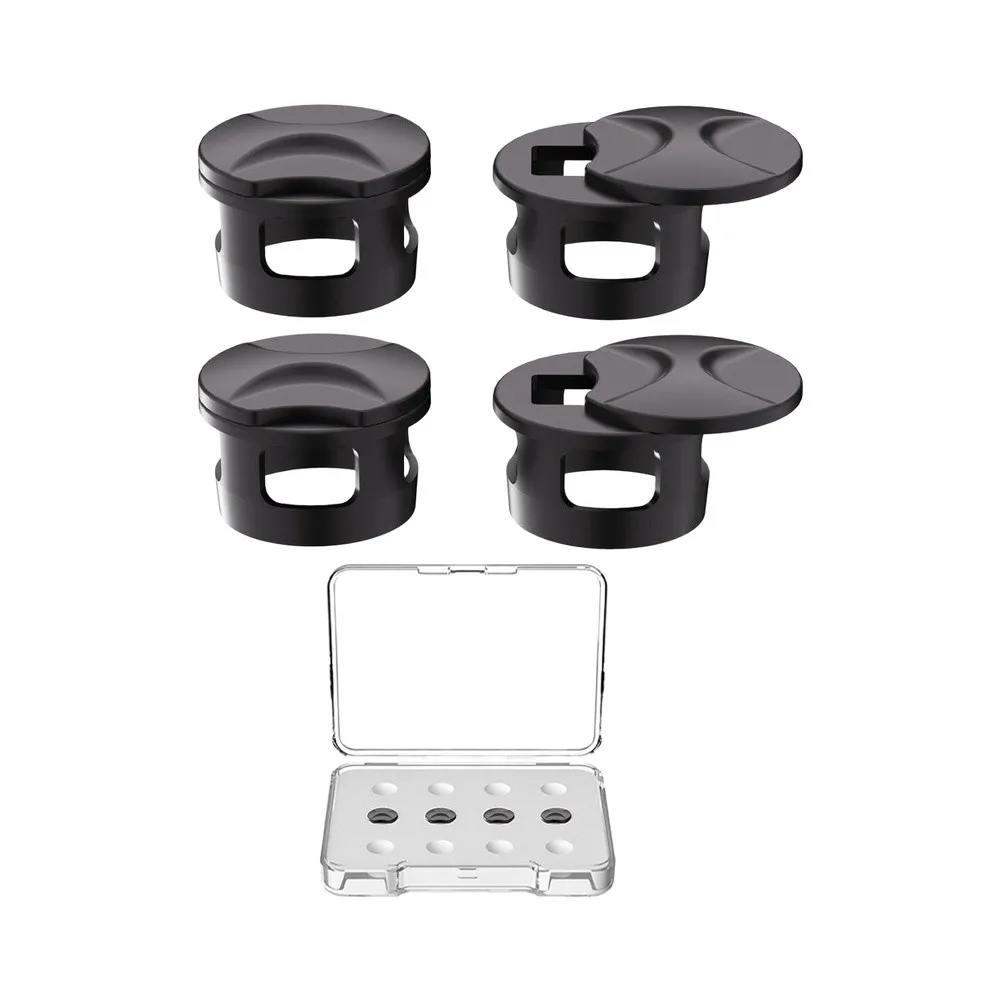 2/4pcs Rotating Privacy Cover Glasses Camera Cover LED Light Blocker Cover For Meta For Skyler For AI Smart- Glasses Model