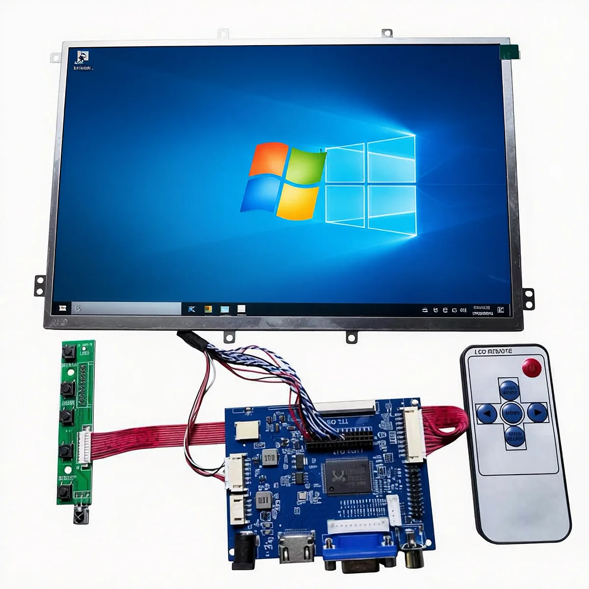 10.1" Multi-Function Display Module Kit HD VGA AV Reversing Priority Function 1280X800IPS