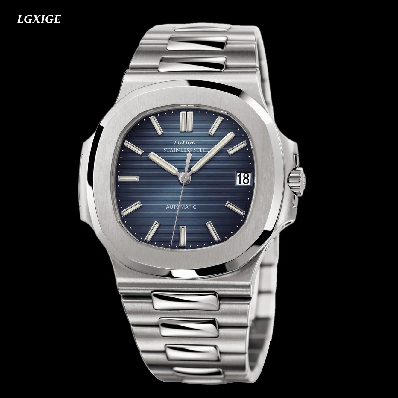 

2024 Hot Mens Top Luxury Brand Watch For Men Automatic Watch Stainless Steel Luminous Mechanical Watch AAA 5711 Wrist Watch