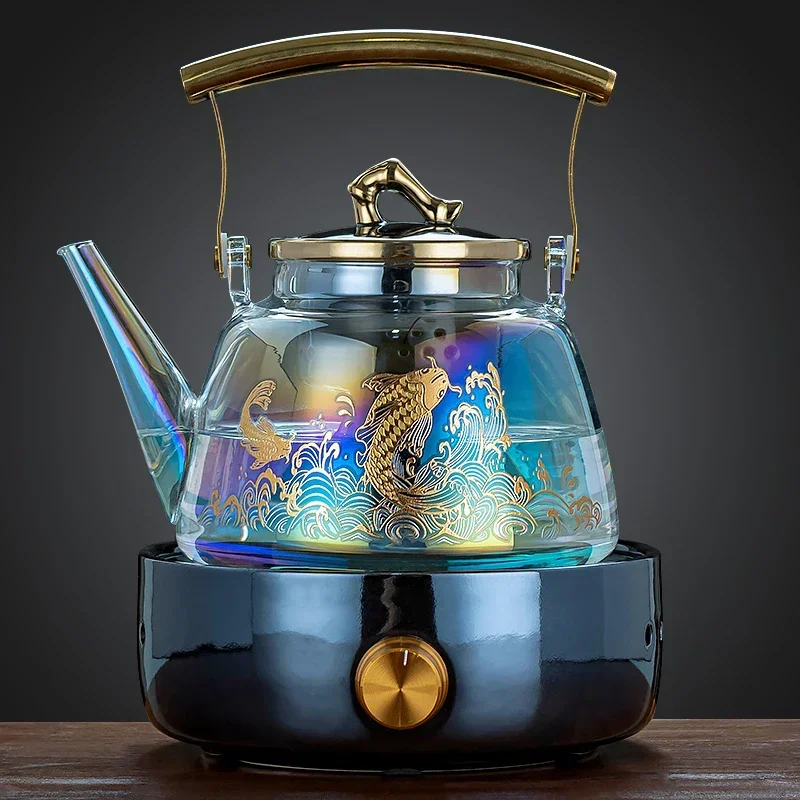 220V High-Temperature Resistant Electric Tea Stove & Tea Kettle Set for Home Use A