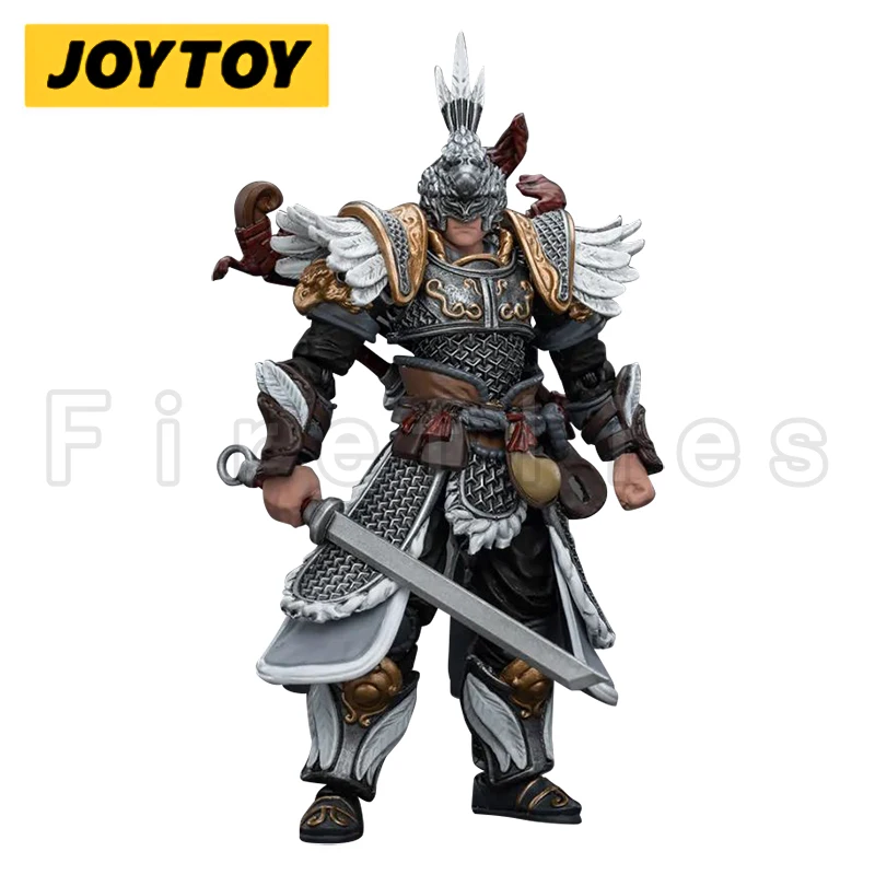 JOYTOY-figura de acción de código oscuro, JiangHu, Northern Hanland Empire, pluma blanca, campo de nieve, tiro con arco, caballo de caballería, 1/18