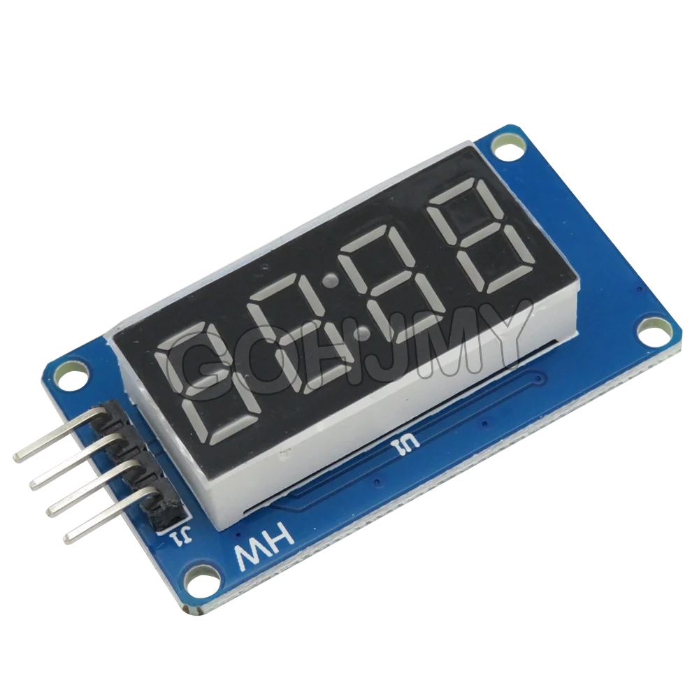 TM1637 LED Display Module 7 Segment 4 Bits 0.36 Inch Clock RED Anode Digital Tube Four Serial Driver Board Pack For Arduino