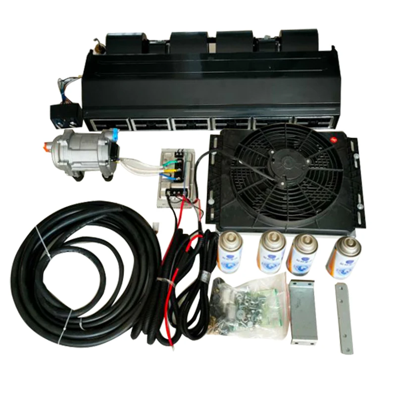 Auto Air Condition 12V 24V Electric Truck Air Conditioner For Car