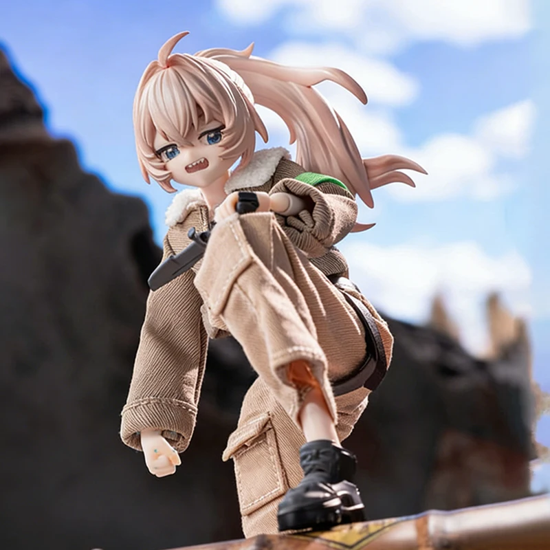 Image of Neo Eden Toys Black Iron Rest Serie 1/12 Bjd Blind Box Mecha Musume Figur Mystery Box Kawaii Anime Actionfigur Modell Spielzeug