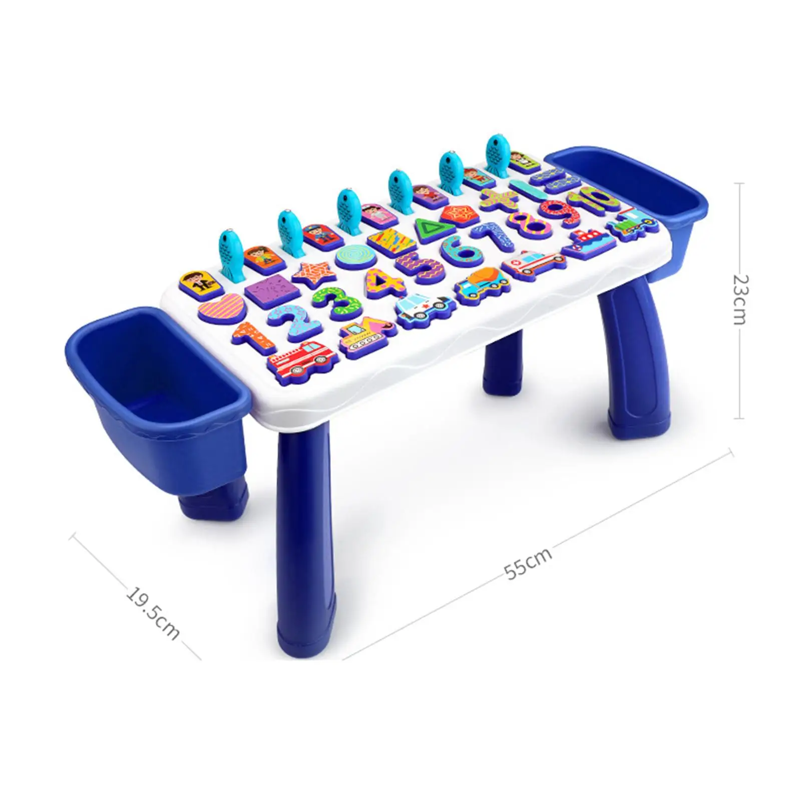 Puzzle Montessori che gioca Gioco di pesca Apprendimento precoce Giocattoli educativi Forma Cognizione Matematica per bambini