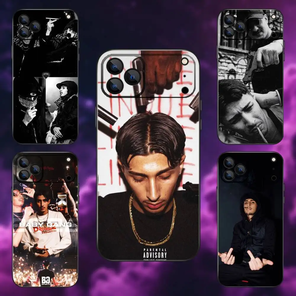 

B-Baby G-Gang Music Phone Case For iPhone 17,16,15,14,13,12,Pro,Max,Plus,E,SE4,Air,Mini Black Soft Box