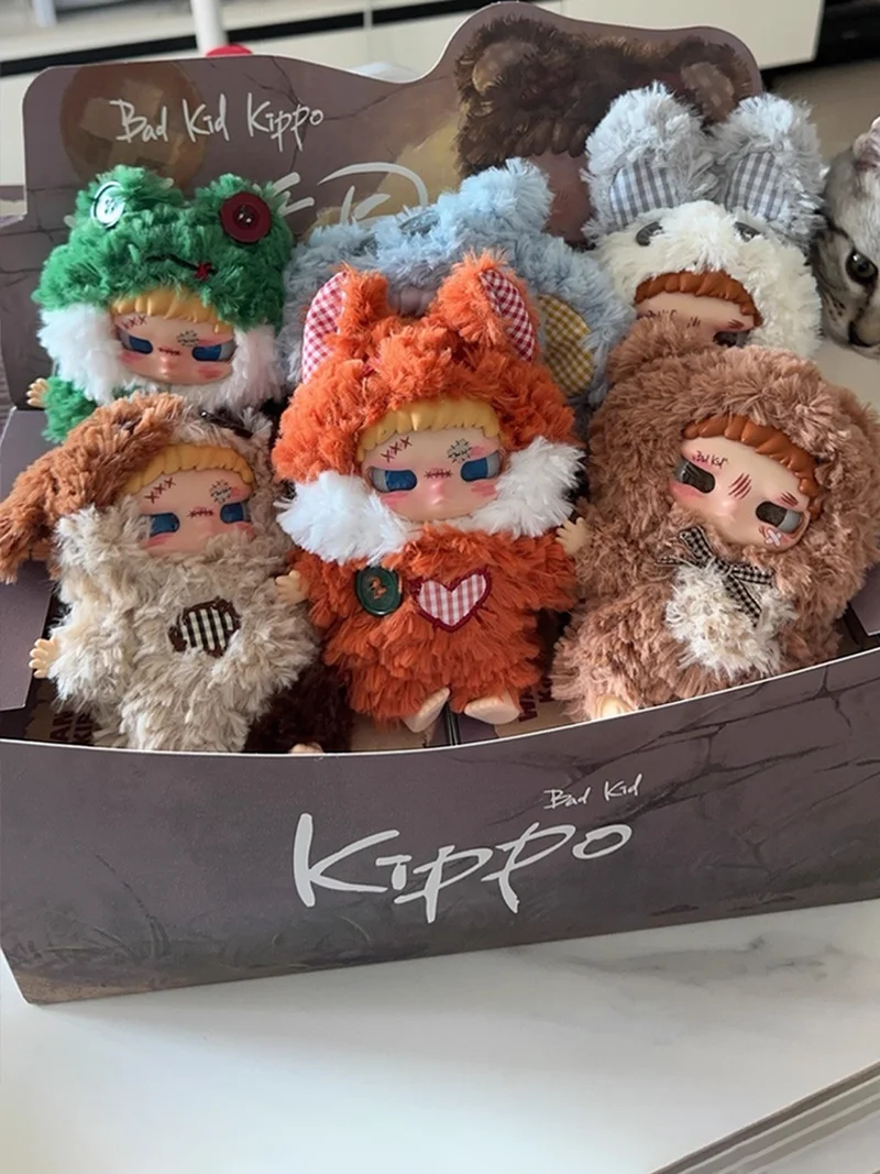 

Новинка в наличии, натуральная подвеска Catch Happy Bad Kid Kippo Rebel Paradise Series, слепая коробка, коллекционные декоративные украшения, подарок