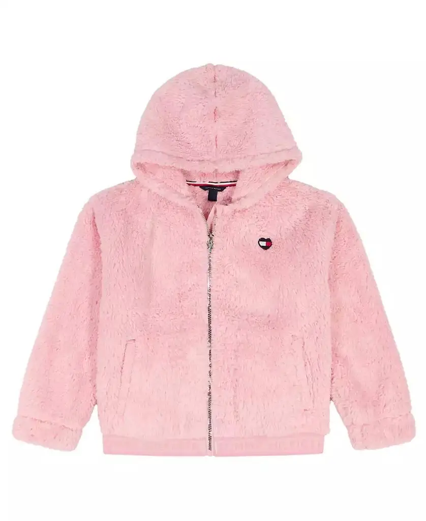 Tommy Hilfiger | Girls' 7-16 Minky Loose-fit Zip-up Hoodie