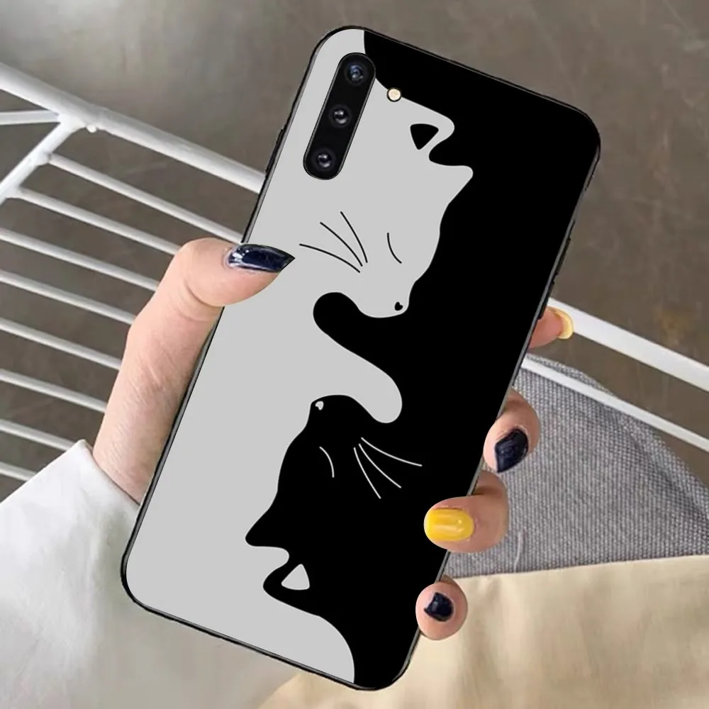 Coque de téléphone dessin animé chat peinture, coque pour Redmi Note 4X5 A 6 7 8 Pro T 9 Pro 9S 10 Pro 11 Pro 11S 11Epro PocoM3pro