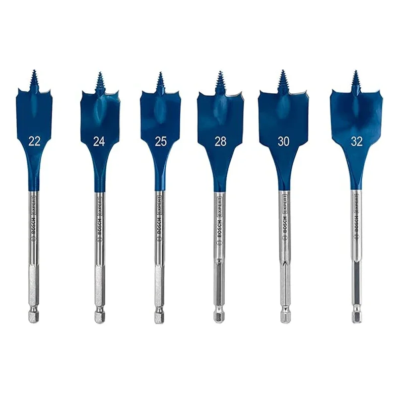 BOSCH 2608900336 EXPERT Self Cut Speed Spade Drill Bit Set 10-32 mm Impact Drill Accessories For Woodworking Drilling view 3