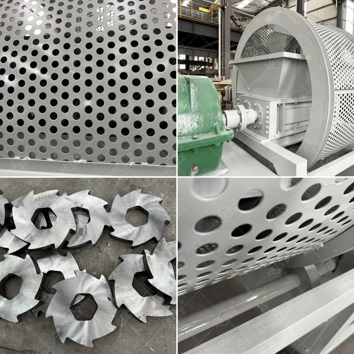 Waste Tire Shredder Machine Tire Chipper Shredder Machine Tire Shredder for Scrap Recycling