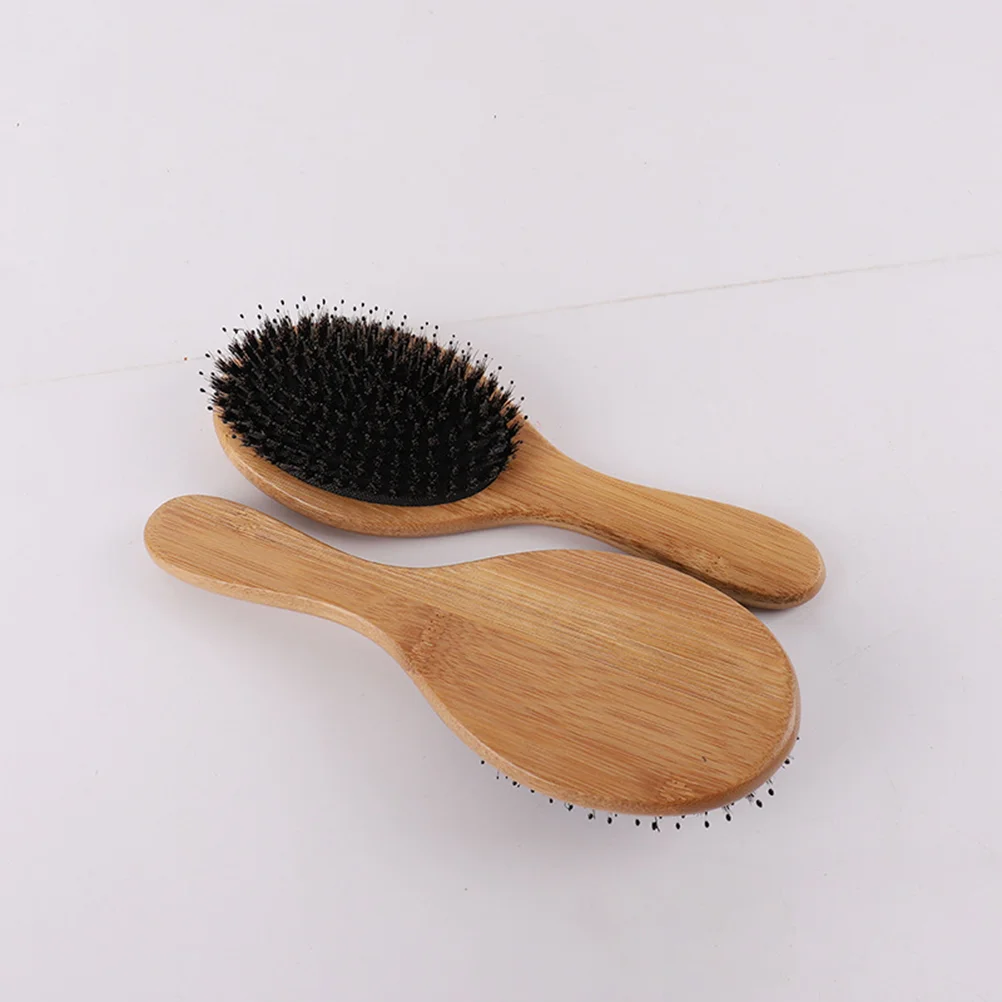 Anti-static Scalp Comb Bristle Hair Curved Massage Comb for Curly and Tangled Hair curved hair brush bristle hair brush