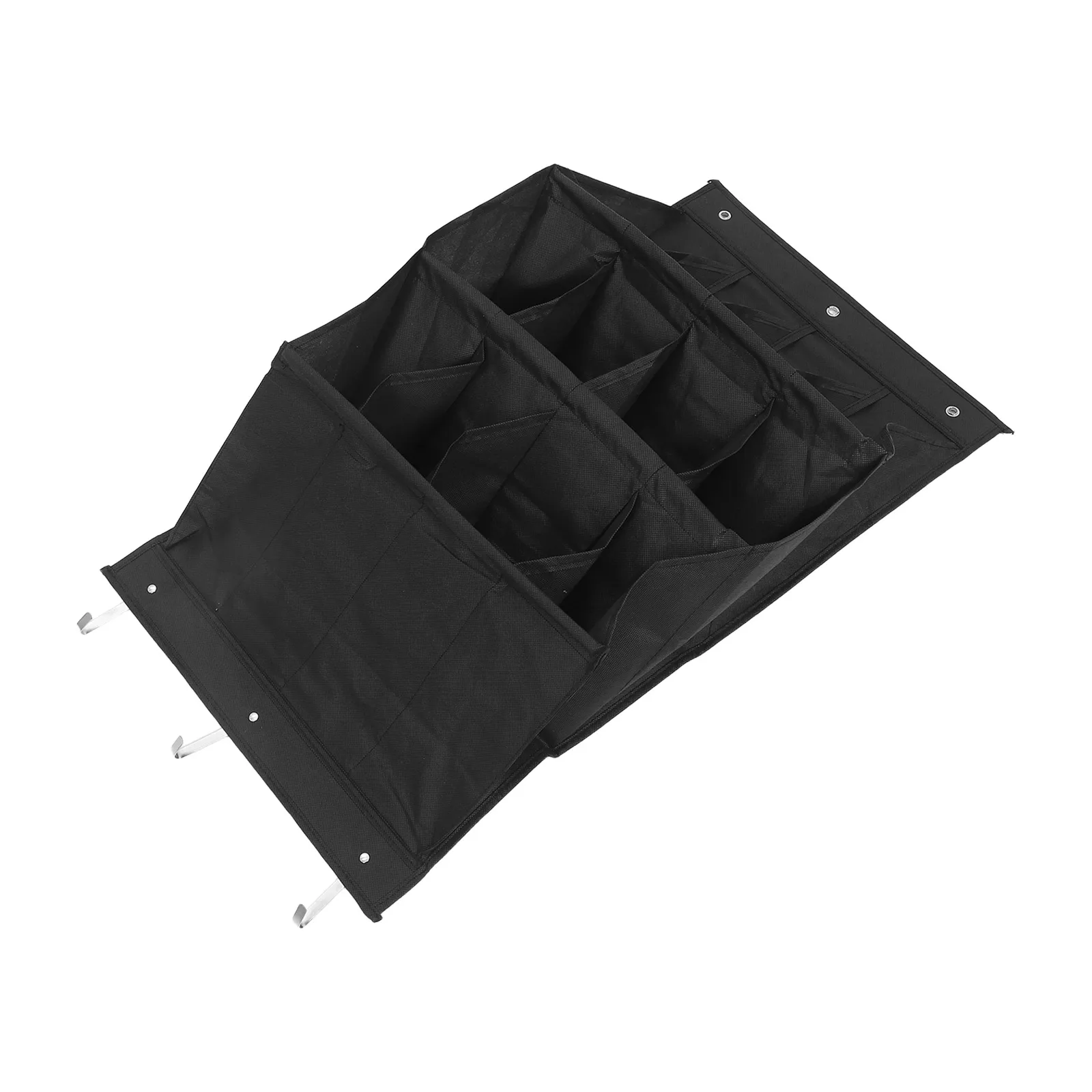 

Hanging Rack Vertical Foldable Organizer For Narrow Doors Space Saving Closet Storage Rack Over The Door Shoe Organizer