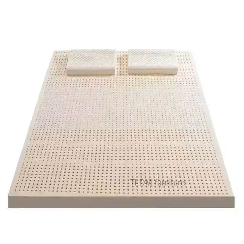 Furniture with Mattress Bedroom Comfy Home Single Double Mats Natural Cover Latex Mattresses Real Latex Liquid Mattress j