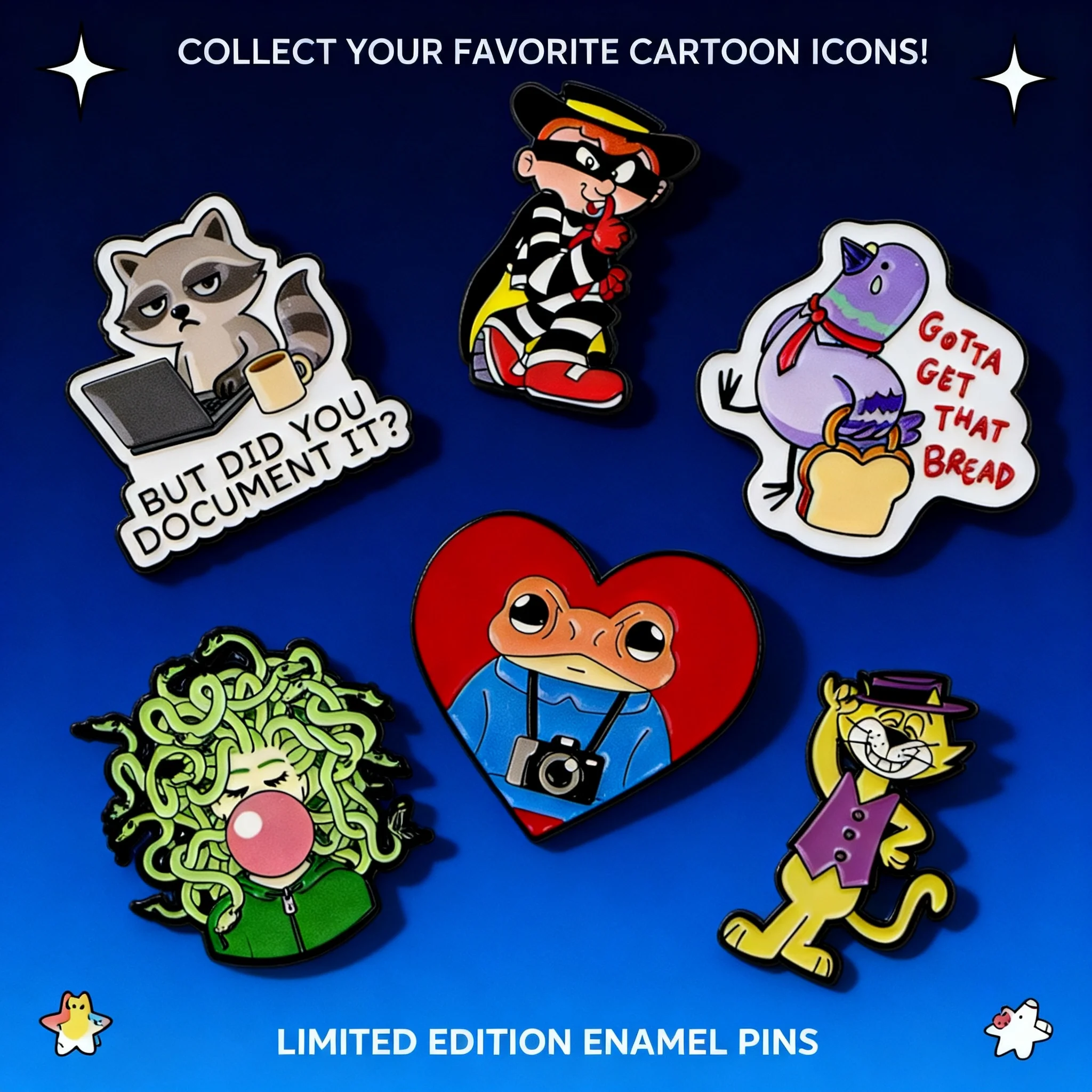 

Cute Cat Enamel Pin Cartoon Frog Badge Penguin Quote Brooch Hat Lapel Pin Cosplay Accessory Toy Gift for Backpack Jacket