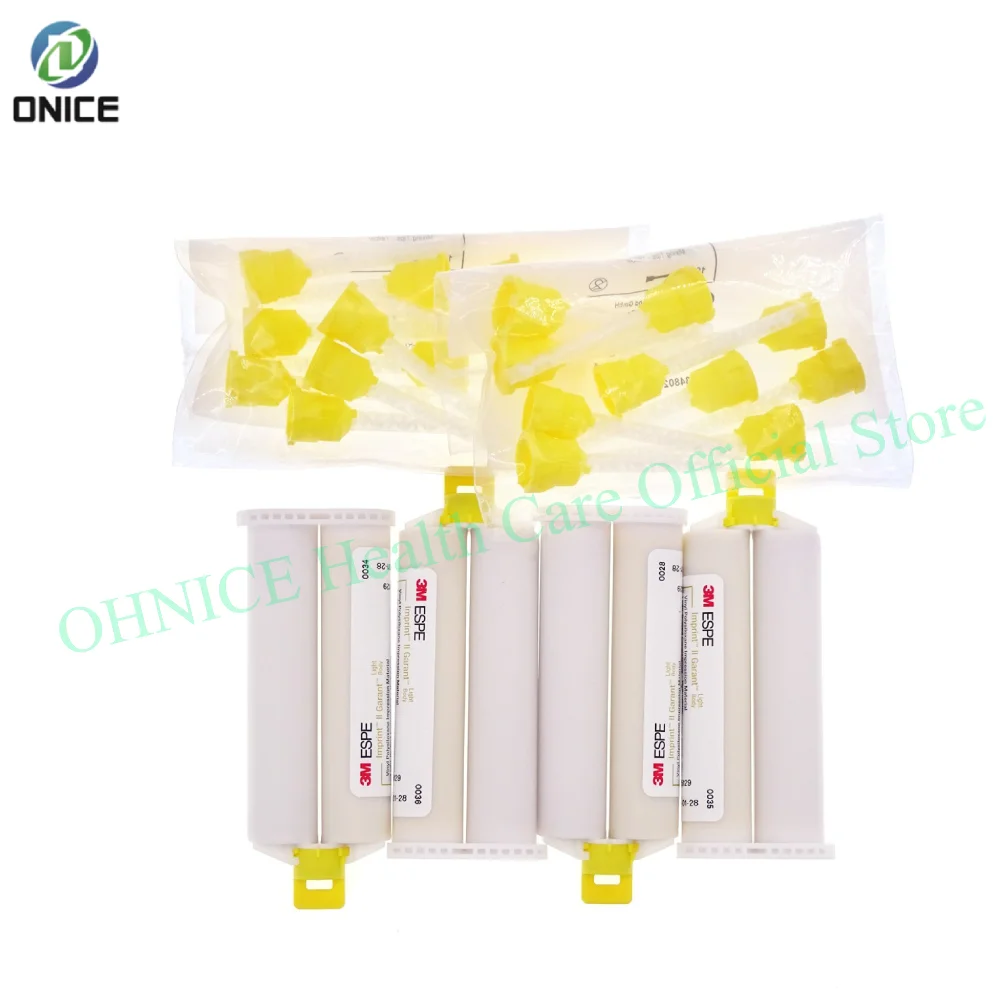 

3M ESPE Imprint II Garant Light Body Silicone Impression Material - Low Viscosity Refill, Yellow, for Dental Use (#9378)