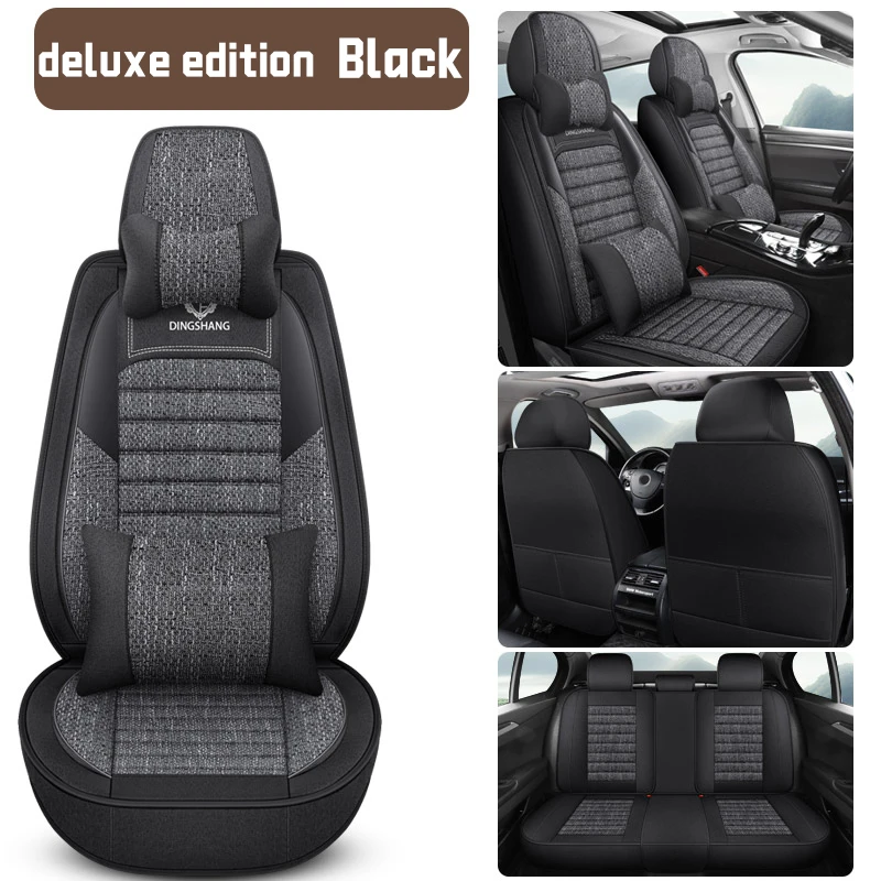 Льняной хлопковый универсальный чехол на автомобильное сиденье с полным покрытием для всех моделей автомобилей ACURA MDX Astra RDX CDX ZDX RL TL RSX Автомобильные аксессуары Льняной хлопковый универсальный чехол на автомобильное сиденье с полным покрытием для всех моделей автомобилей ACURA MDX Astra RDX CDX ZDX RL TL RSX Автомобильные аксессуары