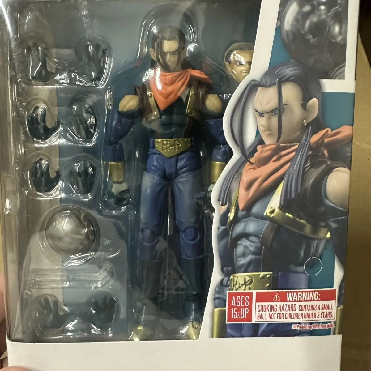 دراغون بول جي تي Shf الشخص الاصطناعي رقم. 17 ترانكس ليتل فانججيرو قبضة متنقلة مشتركة نموذج سطح المكتب هدية عيد ميلاد