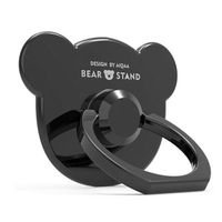 360 Degree Rotation Metal Panda Head Mobile Phone Tablet Ring Holder Universal Lazy Sticky Anti-fall Creative Female Ring Stand