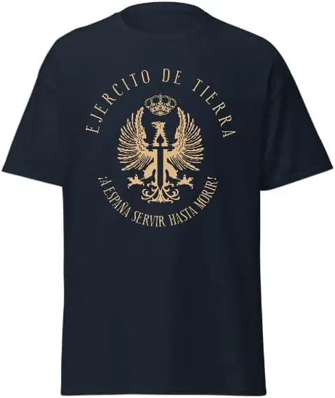 Camiseta ejército español La Muerte No Es El Final T-Shirt Short Sleeve Casual 100% Cotton Shirt