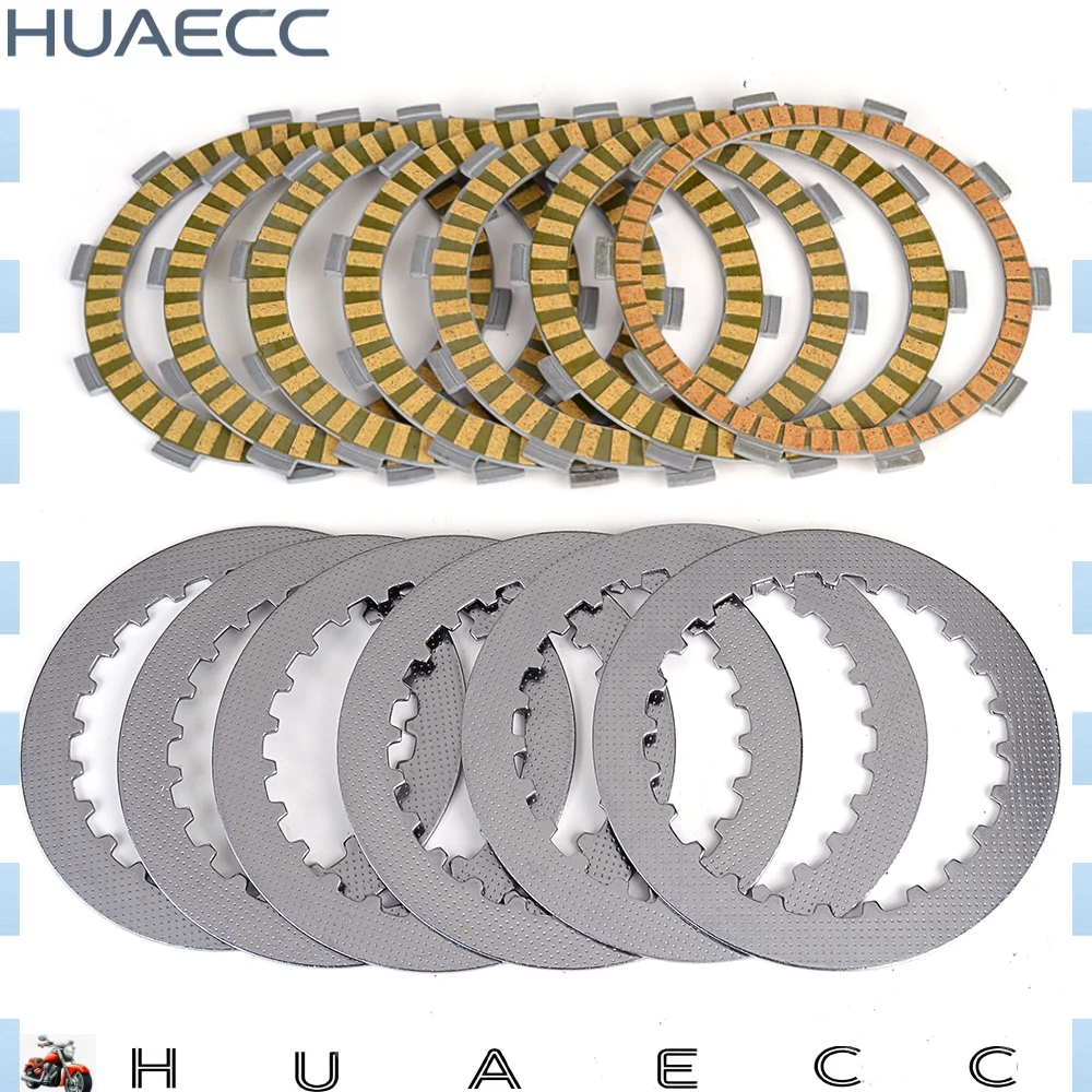 Discos de Embrague 22201-MAL-600 para Honda VT600 Shadow VLX Deluxe NV600 Shadow 600 22201-MS6-620 22202-MAE-000 22202ML4611
