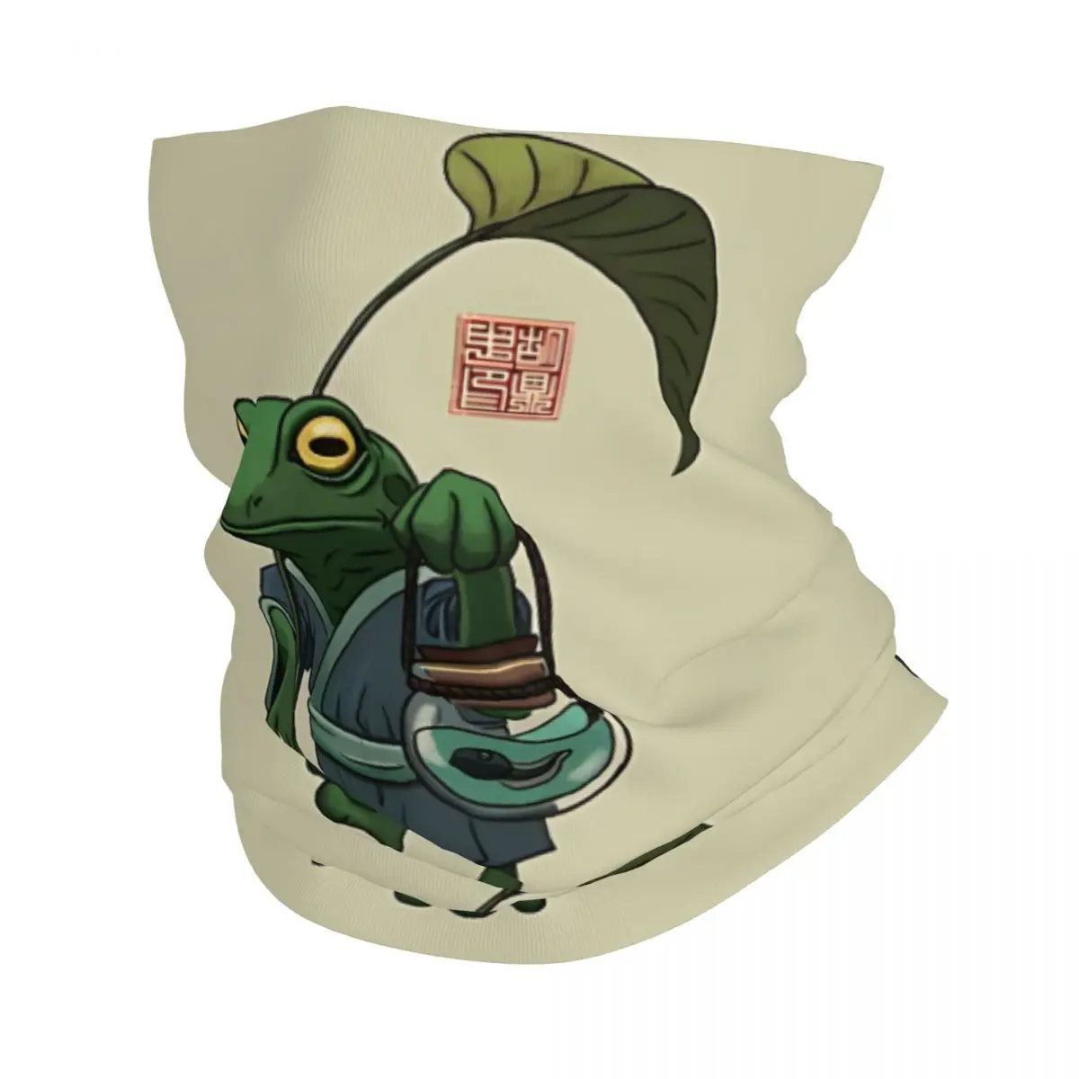 A Frog And His Son Scarf Neckerchief Neck Face Mask Polyester