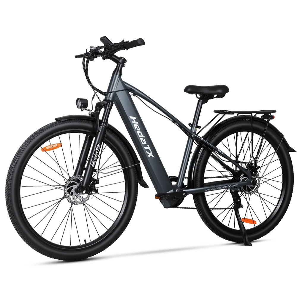 HEDATX E-BIKE TX1 350W 48V 16AH，LCD Dashboard，5-speed，29*2.1Mountain tire，Daily commuting and light travel electric bicycle