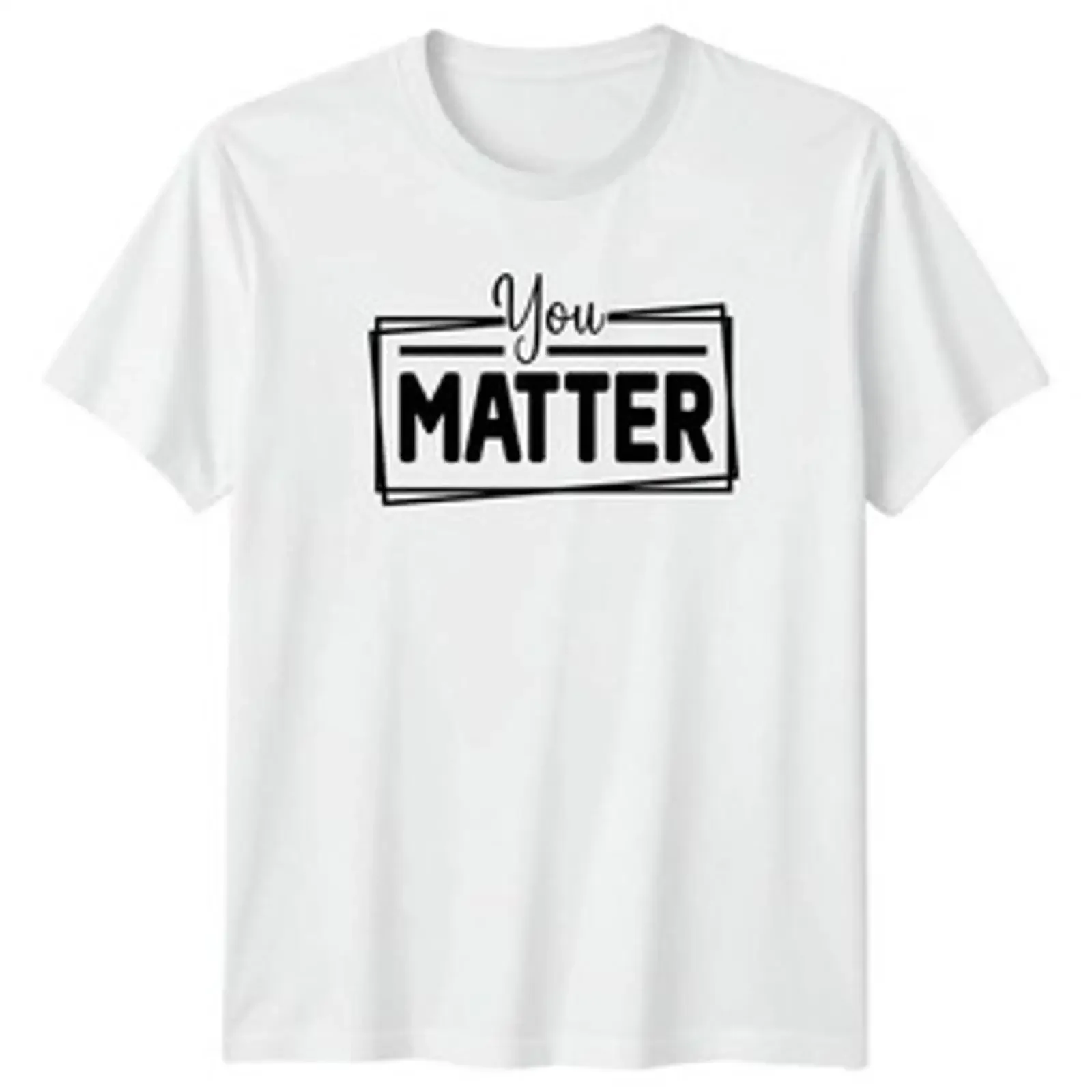 You Matter T Shirt Positive Affirmation Psychische Gesundheit Bewusstsein Geschenk vintage Washed Soft graphic Breathable