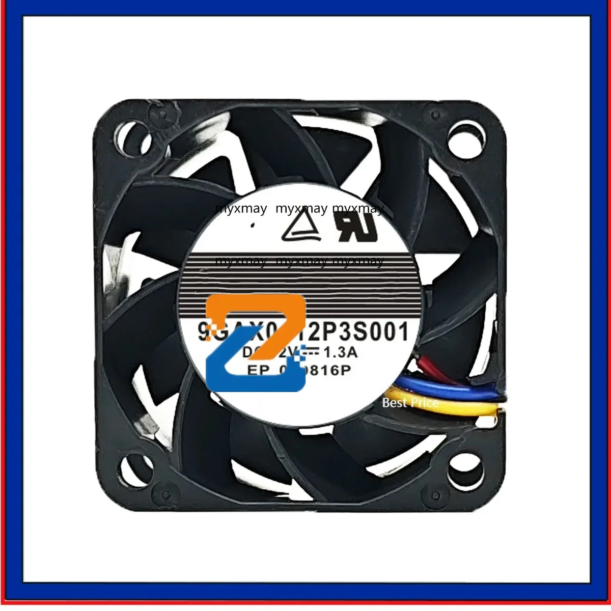 

Новый охлаждающий вентилятор для ноутбука 9GAX0412P3S001 DC 12 В 1,3 А 15,6 Вт 4 см 4028 4-проводной провод